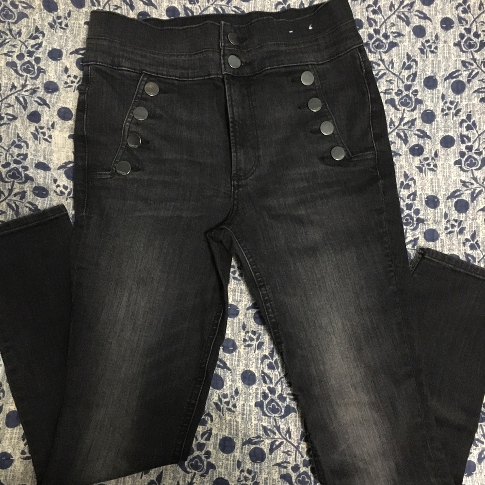Express Super High Rise jeggings. EUC. Sz 6short